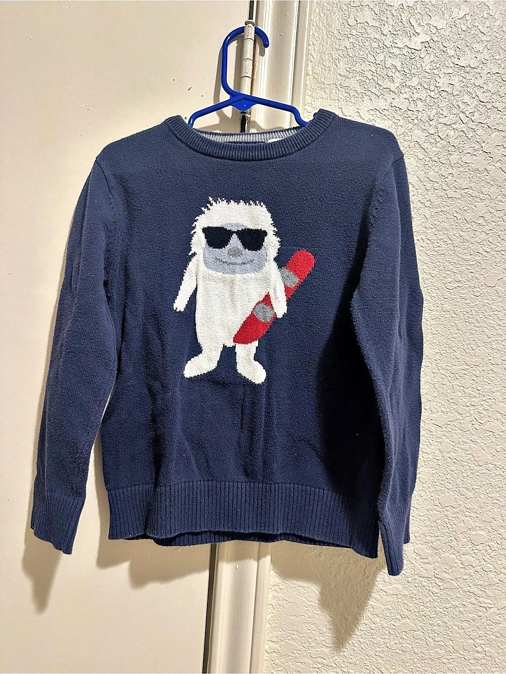 The Children's Place Yeti Snowboard Graphic Sweater Girls 4T